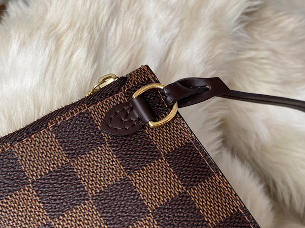 Louis Vuitton Damier Ebene Cerise Pochette GM