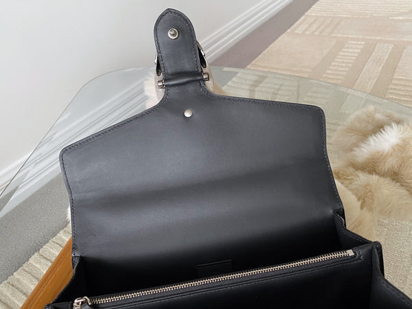 Gucci Black Suede Small Dionysus