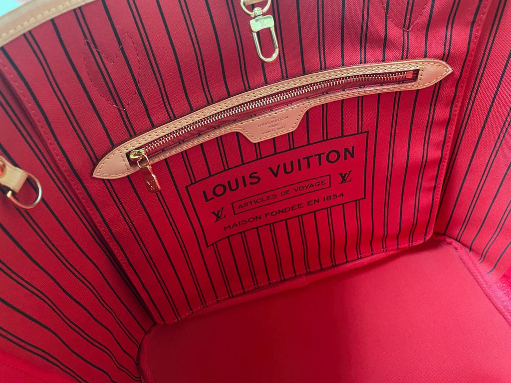 Louis Vuitton Monogram Cerise Neverfull MM - modaselle