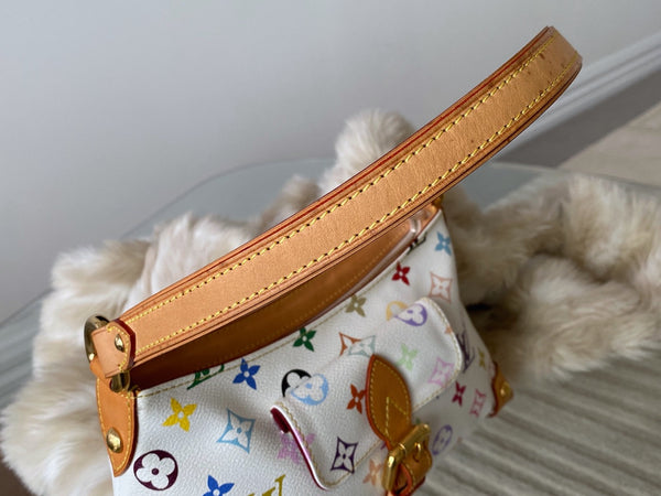 Louis Vuitton White Monogram Multicolour Eliza