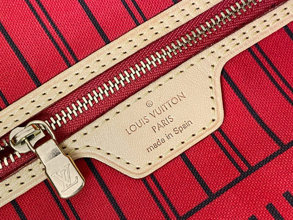 Louis Vuitton Monogram Cerise Neverfull MM