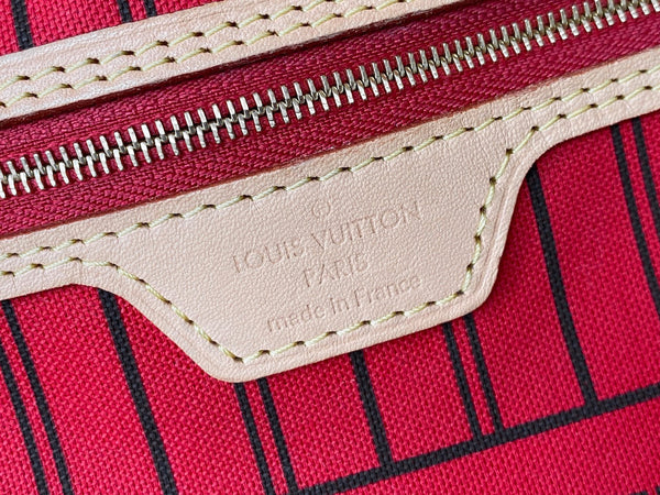 Louis Vuitton 2024 Monogram Cerise Neverfull MM