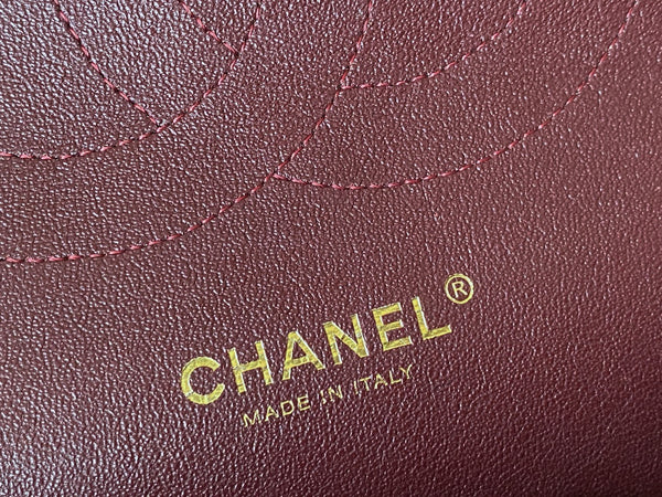 Chanel Black Lambskin Jumbo Classic Double Flap GHW