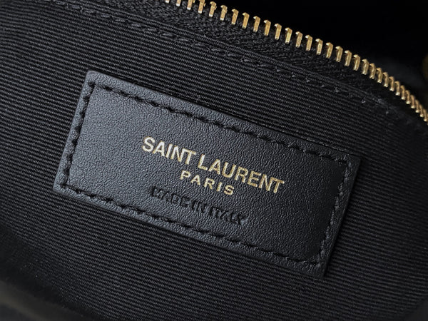 Saint Laurent 2023 Black Nappa Toy Loulou Puffer