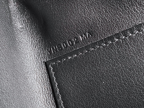Hermès Noir Swift Kelly Pochette GHW