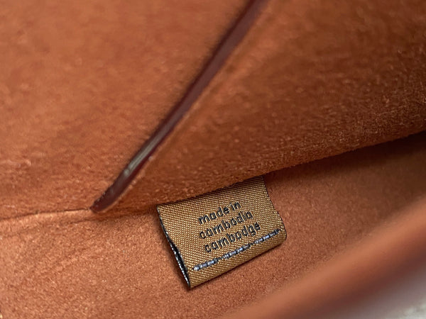 Coach Brass/Tan Caramel Signature Canvas Mila Crossbody | BNIB