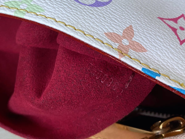Louis Vuitton White Monogram Multicolour Eliza