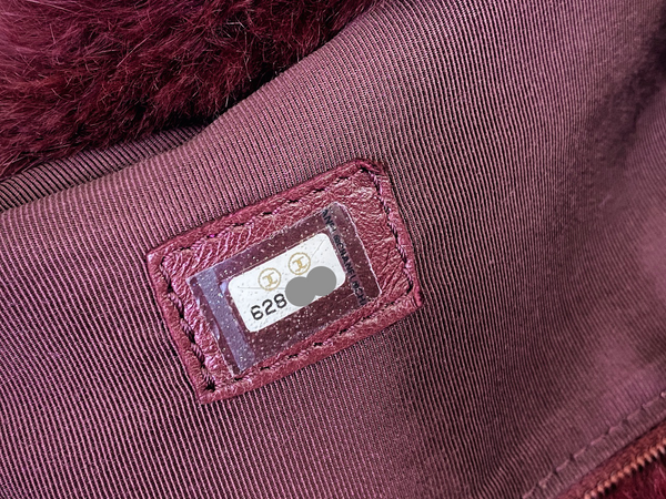 Chanel Bordeaux Lapin Chain Bag
