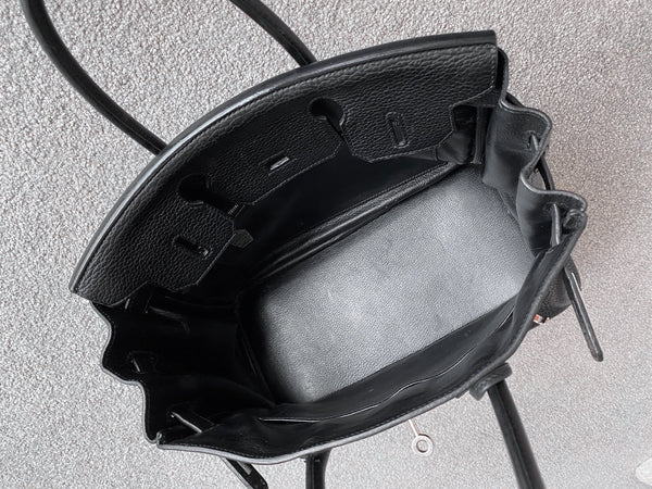 Hermès Noir Togo Birkin 30 PHW