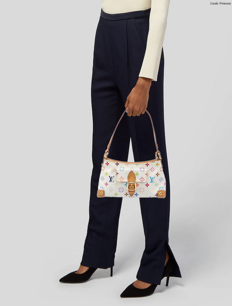 Louis Vuitton White Monogram Multicolour Eliza