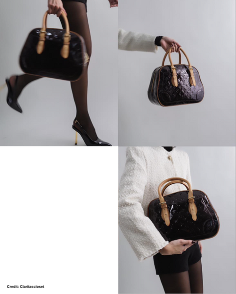 Louis Vuitton Amarante Vernis Summit Drive