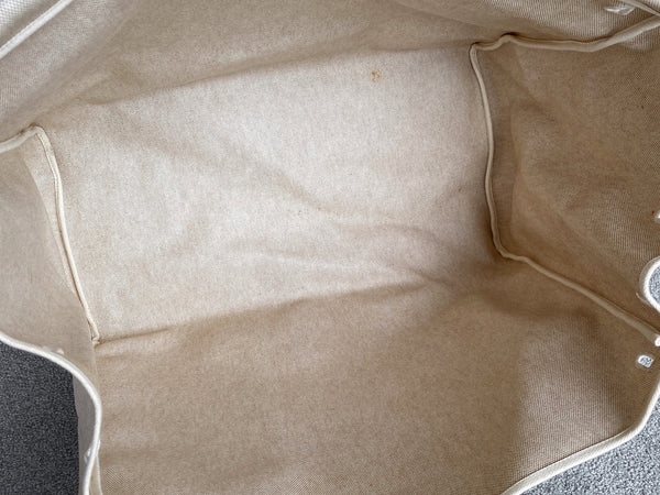 Hermès Toile Naturel & Vache Hunter Herbag Cabine 50