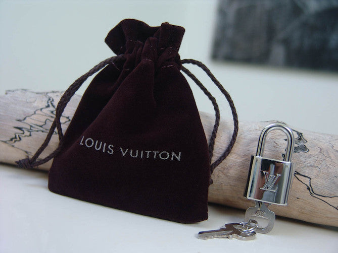 Louis Vuitton Padlock Lock and NO Key 307 LV Purse Charm 