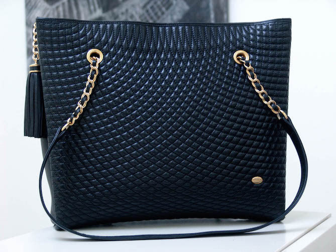 Bally quilted chain bag sale