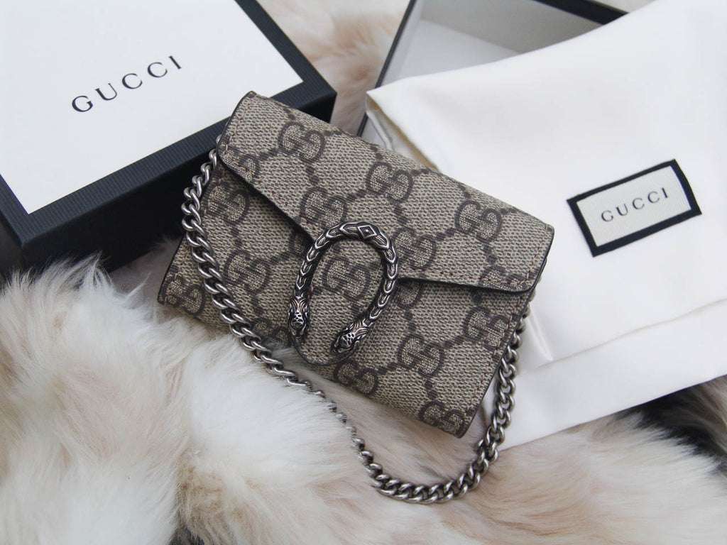Gucci Dionysus Small Shoulder Bag in Natural | Lyst