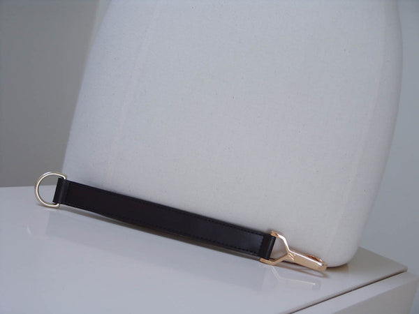Louis Vuitton Calfskin LV Clasp Keyring Strap