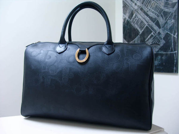 Christian Dior Monogram Dior Nero Travel Bag