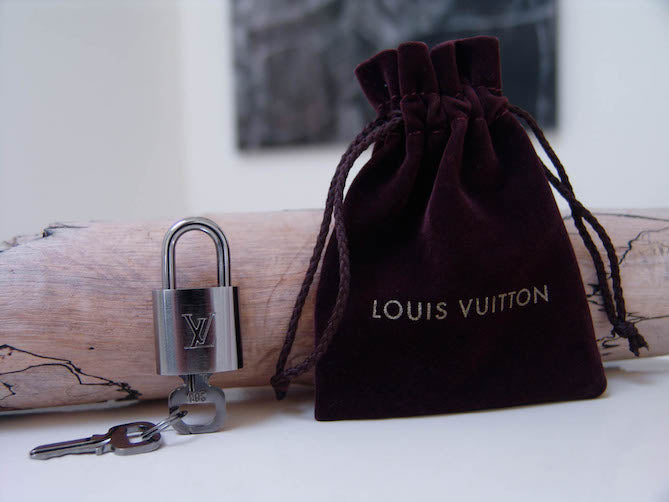 Louis Vuitton Padlock Graphite Brushed Number 306 | New