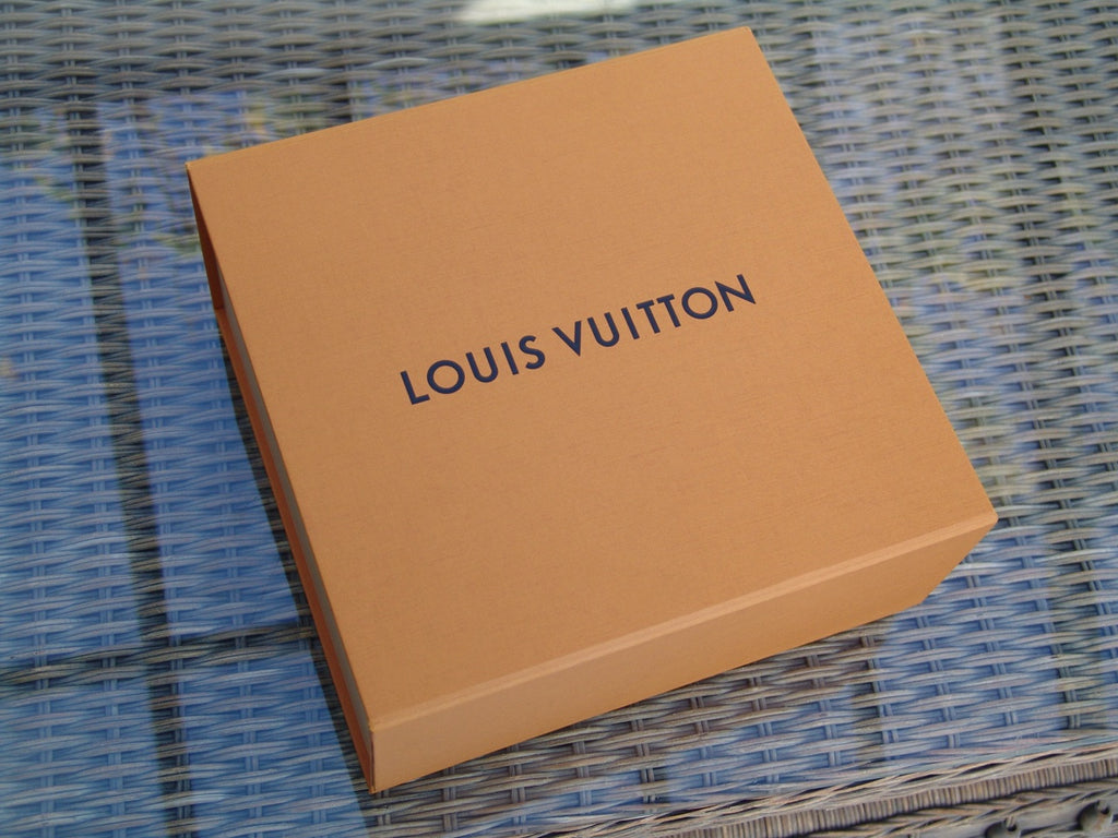 Louis Vuitton, Accessories, Original Louis Vuitton Collapsable Big  Storage Box With Navy Blue Logobrand New