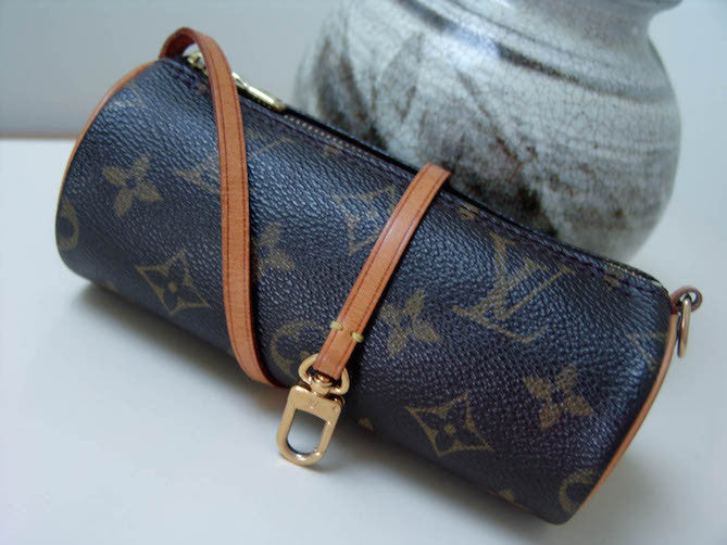 Auth Louis Vuitton Monogram Pouch for Papillon Bag Mini Hand Bag