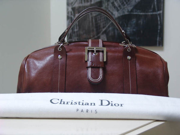 Christian Dior Chestnut Doctor’s Bag