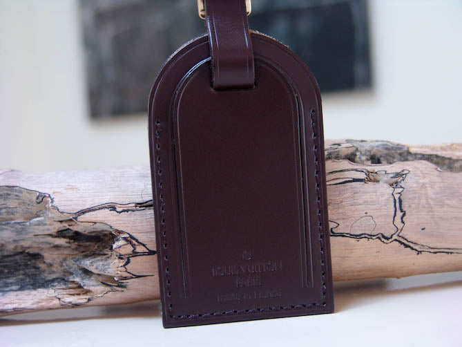 Louis vuitton black luggage tag shop