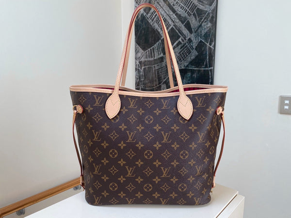 Louis Vuitton Monogram Pivoine Neverfull MM