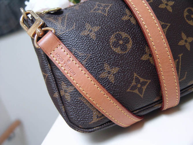 Vachetta Leather Crossbody Strap for Louis Vuitton Pochette Accessoires