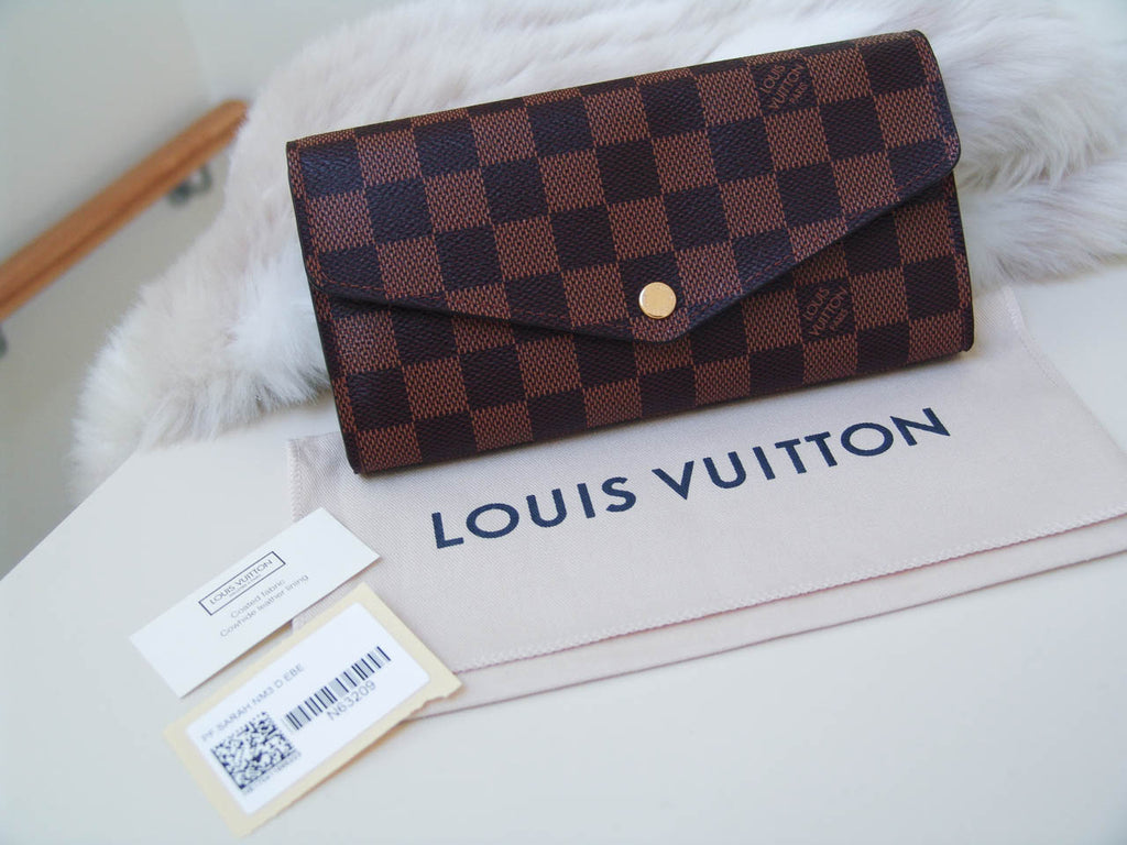 Louis Vuitton Sarah GM Damier Monogram Long Wallet