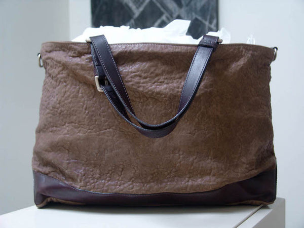 Marni Drummed Lambskin Carry-All