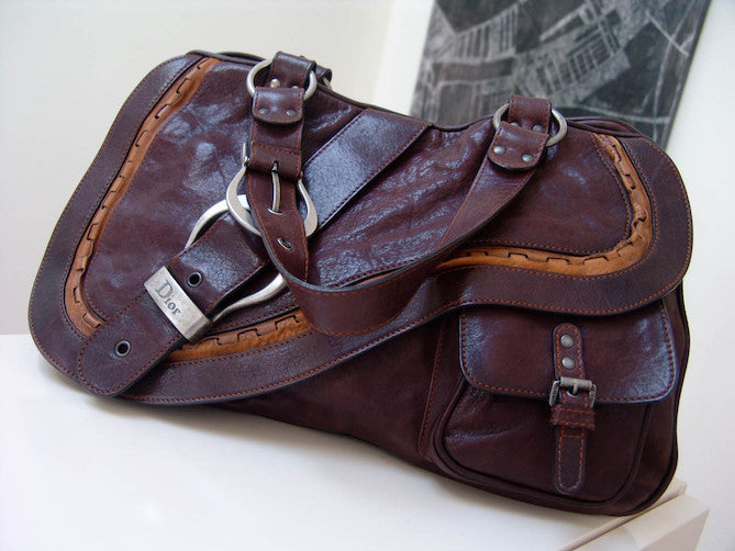 Christian dior gaucho saddle bag cheap