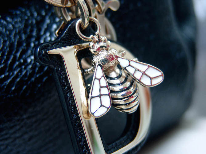 Dior 2025 bee keychain