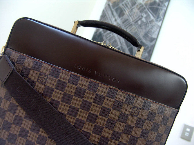 Louis Vuitton Damier Ebene Porte Ordinateur Sabana My Haute
