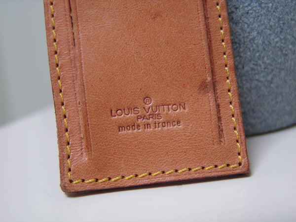 Louis Vuitton Vachetta Luggage Tag & Poignet