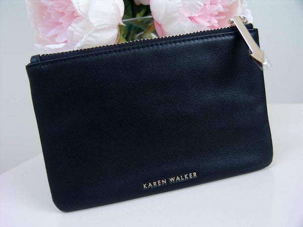 Karen Walker Limited Edition Azur Arrow Leather Pochette New