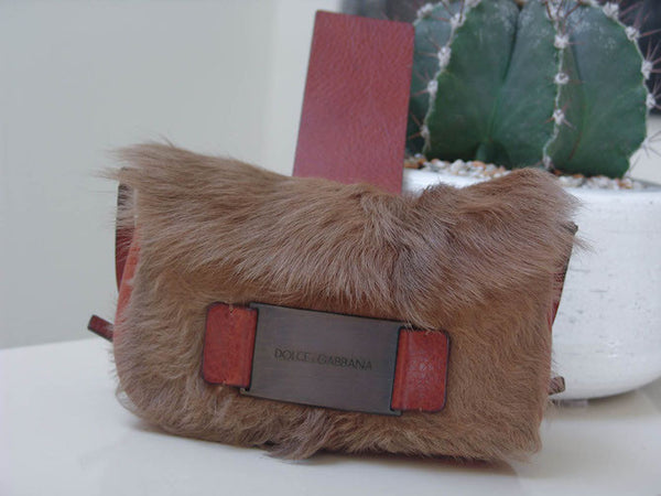 Dolce&Gabbana Fur Pochette