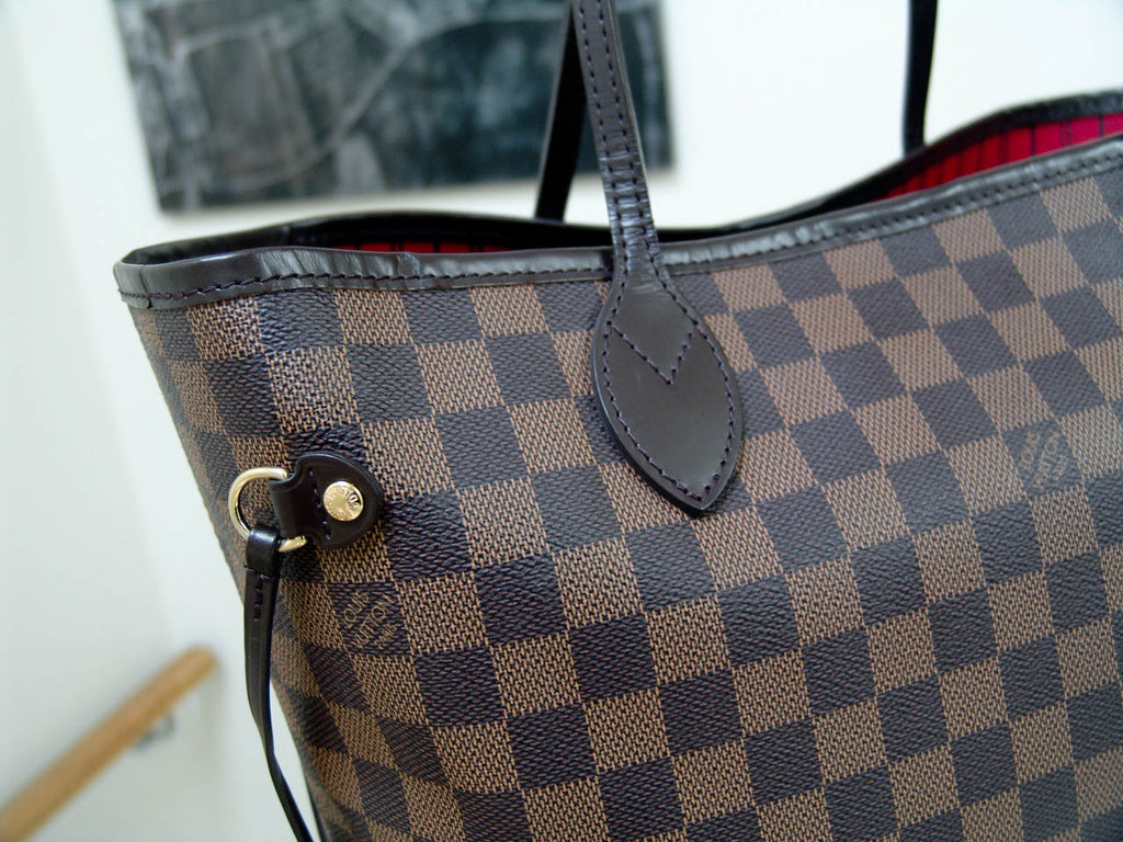 Louis Vuitton Neverfull MM in Damier Ebene Cerise without Zip Pouch - SOLD