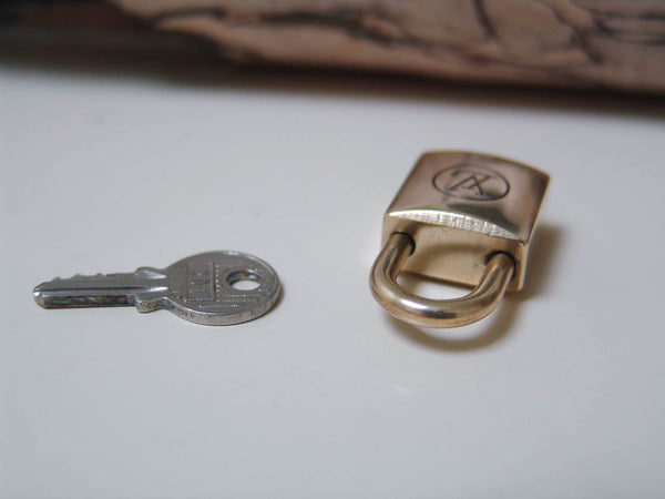 Louis Vuitton Padlock Vintage Bi-Tone Number 201