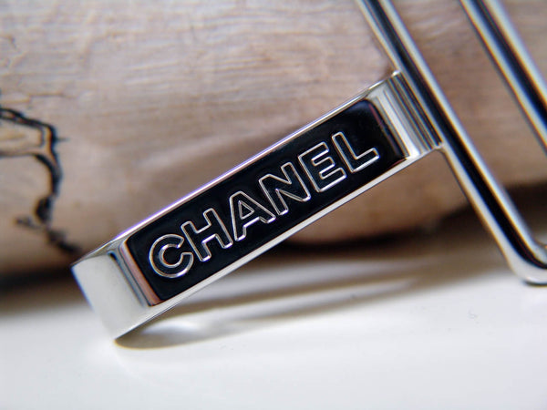 Chanel Large Silver-Tone Clasp Accessory