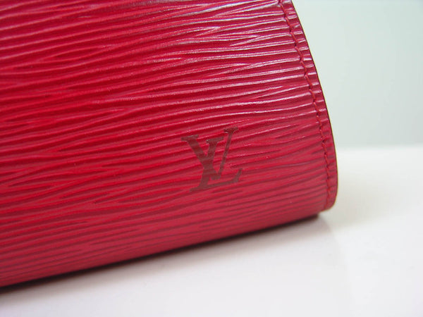 Louis Vuitton Epi Castillan Red Dauphine