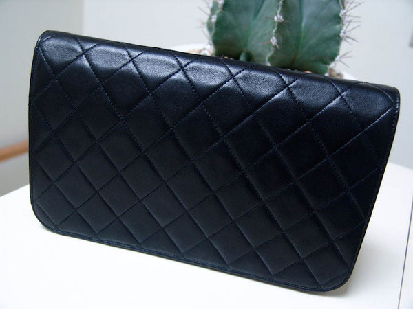 Chanel Black Lambskin Flap