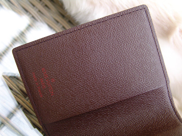 Louis Vuitton Damier Ebene Mini Agenda/Diary/Card Holder