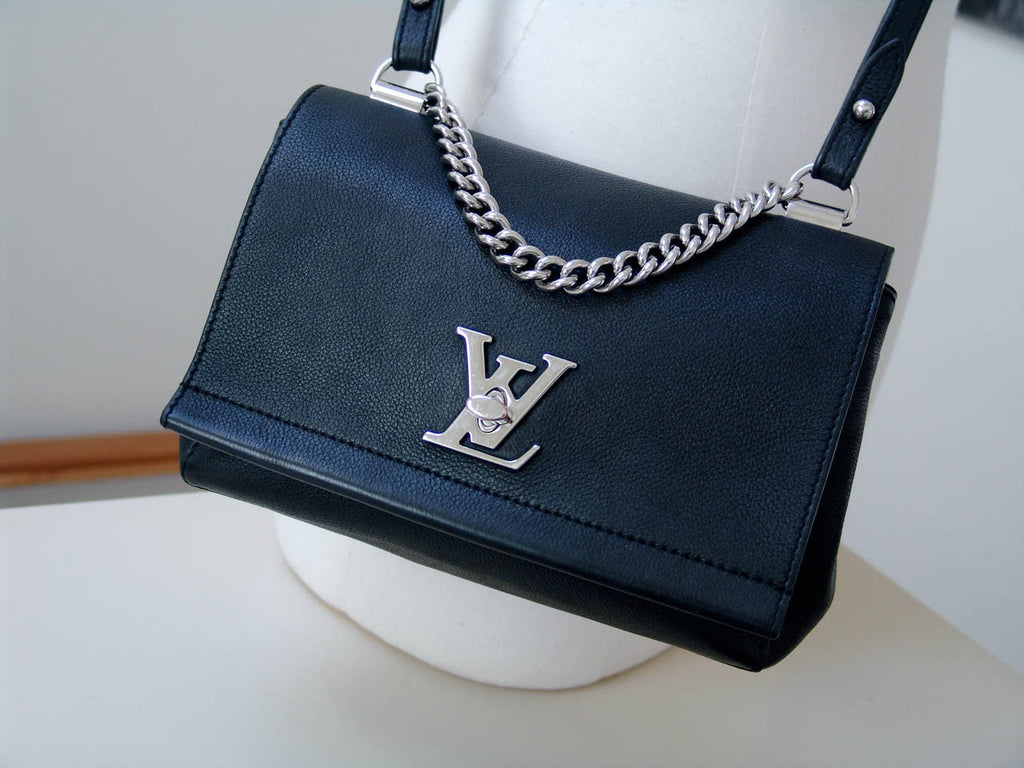Louis Vuitton Blue, Pink Lockme II Chain Bb