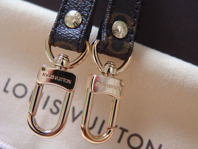 Louis-Vuitton-Monogram-Shoulder-Strap-Brown-Not-Adjustable-120cm