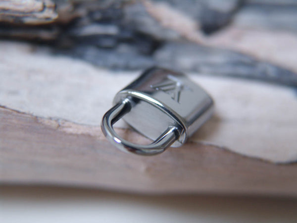 Louis Vuitton Padlock Miniature Charm Silver-Tone