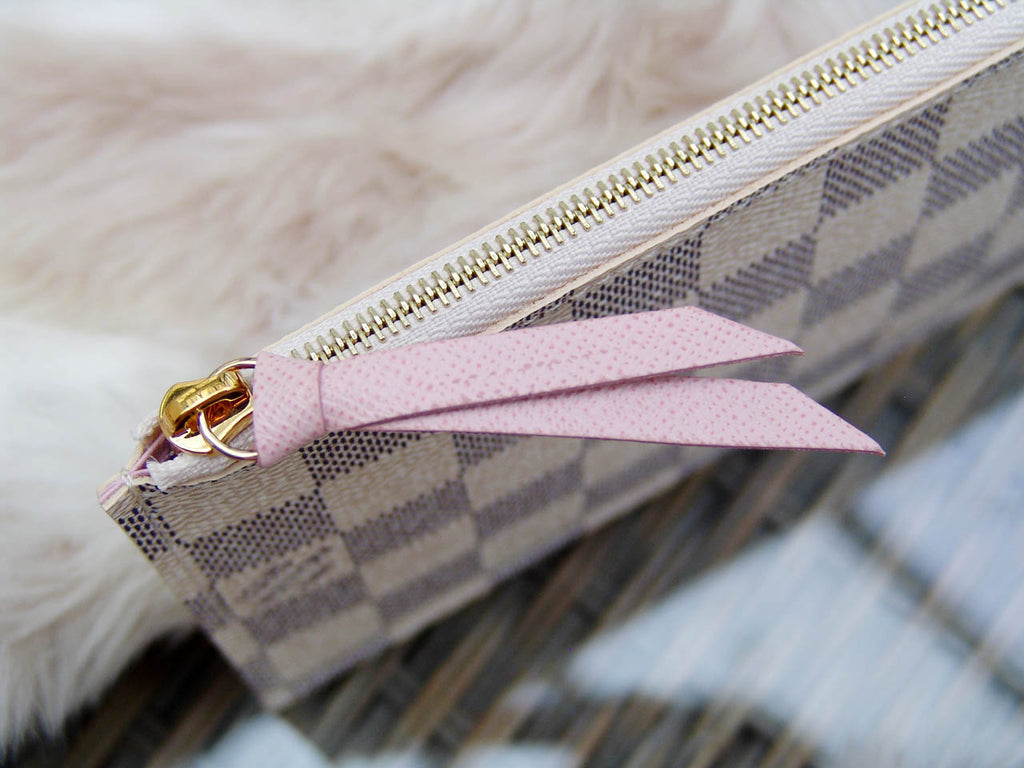 Louis Vuitton Pochette Felicie Zippered Insert Damier Azur Rose Ballerine  Lining - US