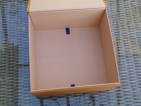 Louis Vuitton Medium Imperial Saffron Flap Storage Box