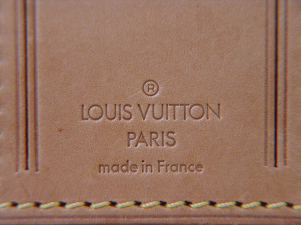 Louis Vuitton Vachetta Luggage Tag