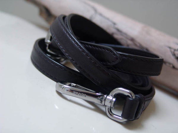 Prada Leather Shoulder Strap 127cm