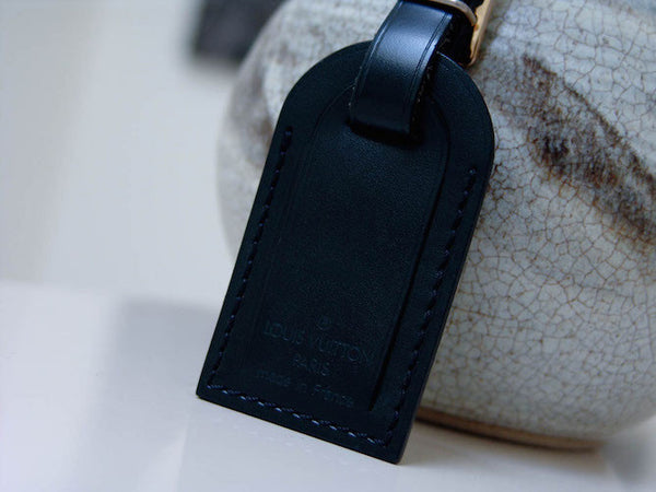 Louis Vuitton Leather Luggage Tag